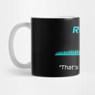 Thats how we roll - George Russell F1 Radio Mug